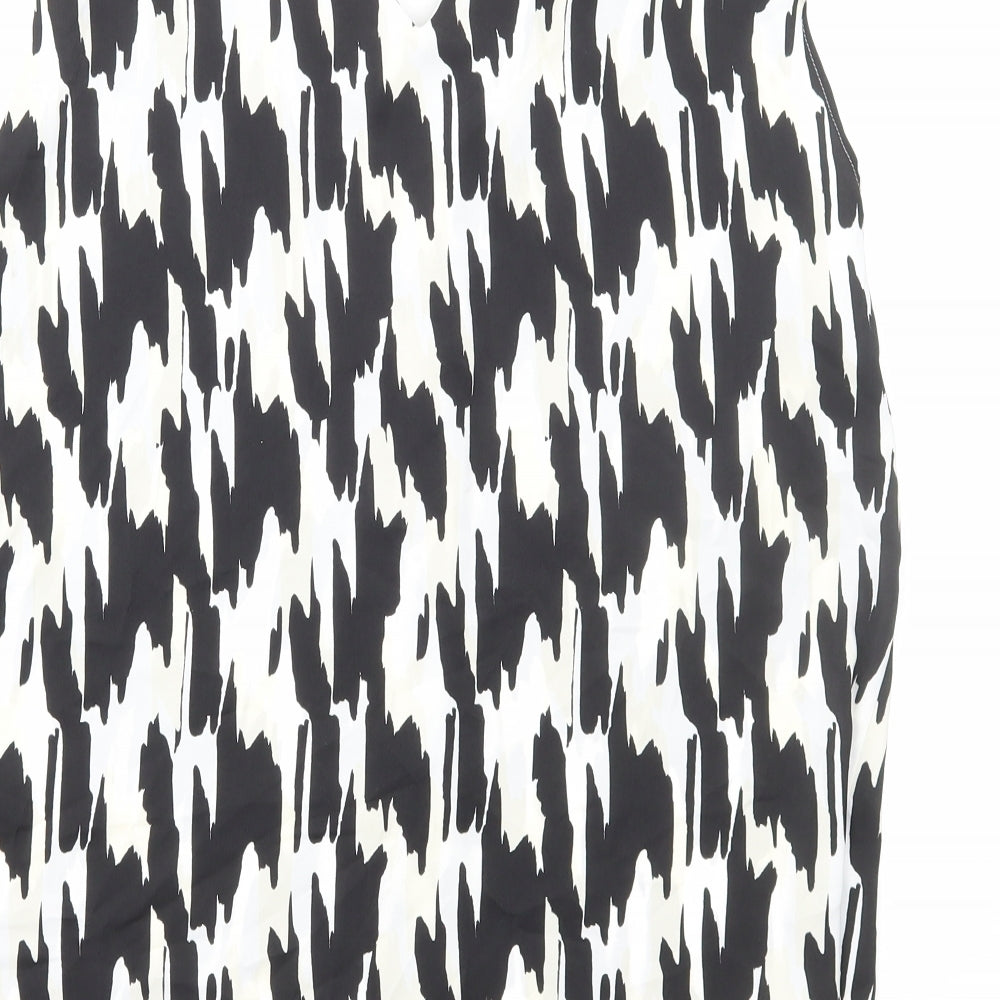 Womens UK Size 12 Marks and Spencer Multicoloured Basic Blouse