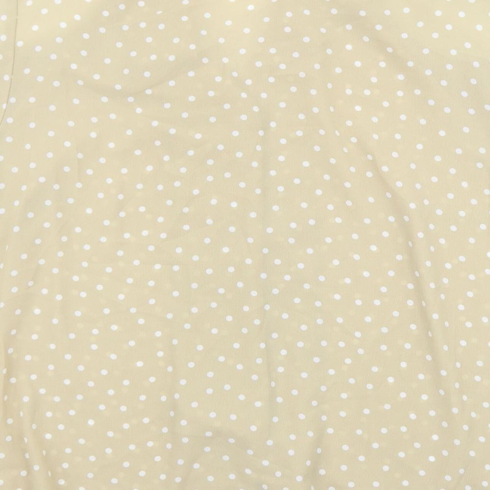 Womens UK Size 20 LUCIA Beige Basic Button-Up