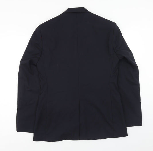 Mens UK Size 36 Preworn Regular Blue Suit Jacket