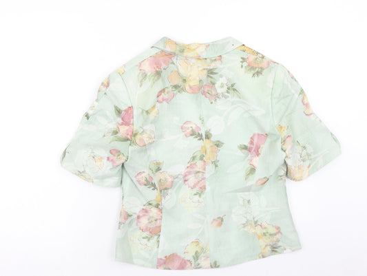 Basler Woman's floral Shirt, size 10.