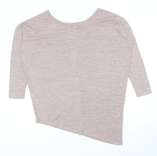 Womens UK Size M New Look Pink Pullover Jumper