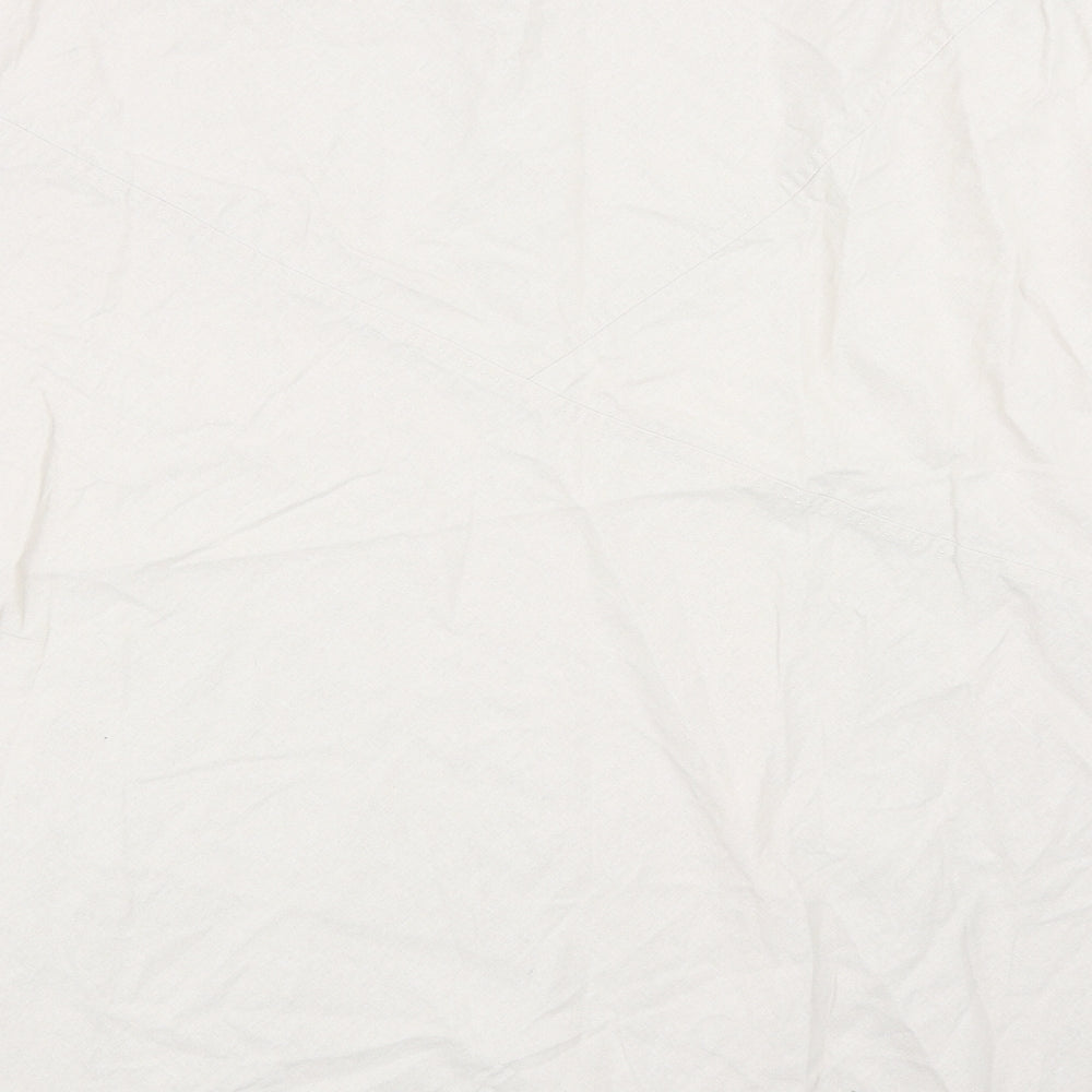 Mia Moda Womens Beige Linen A-Line Skirt Size 20