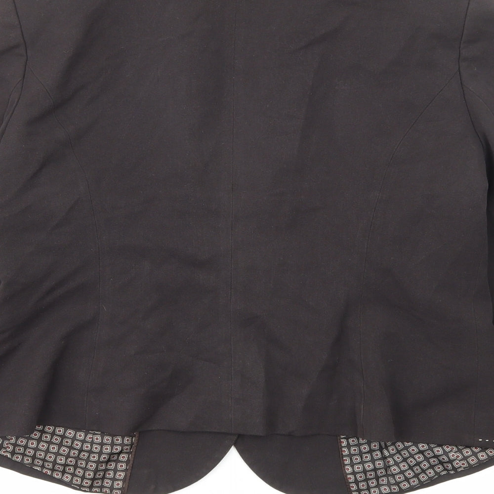 Womens UK Size 16 NEXT Regular Brown Blazer