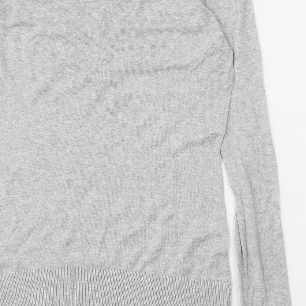 Womens UK Size M Spirit Grey Pullover Jumper
