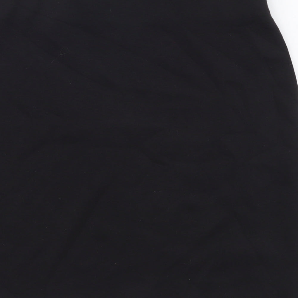 H&M Womens Black Polyester Bandage Skirt Size S
