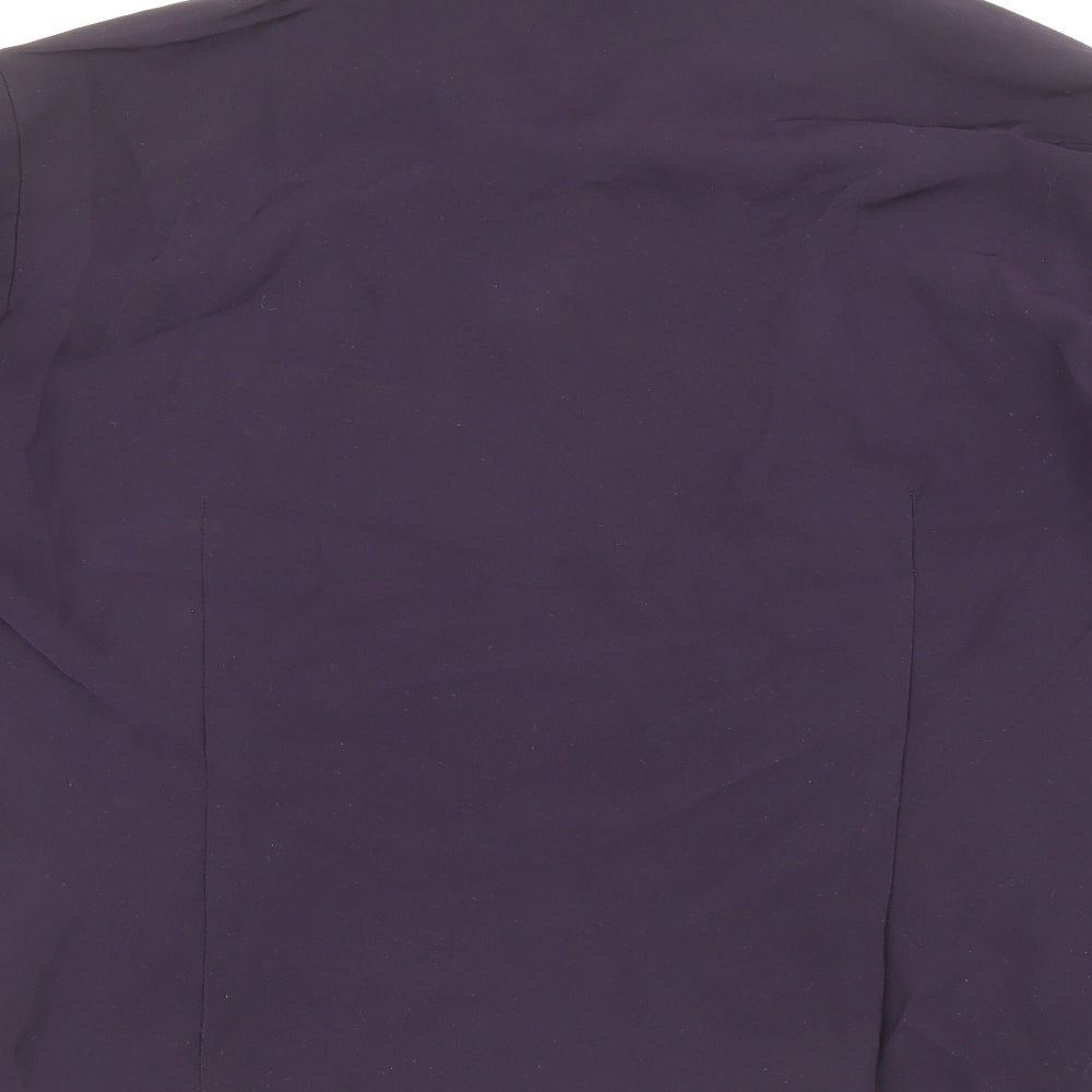 Womens UK Size 12 NEXT Purple Basic Blouse