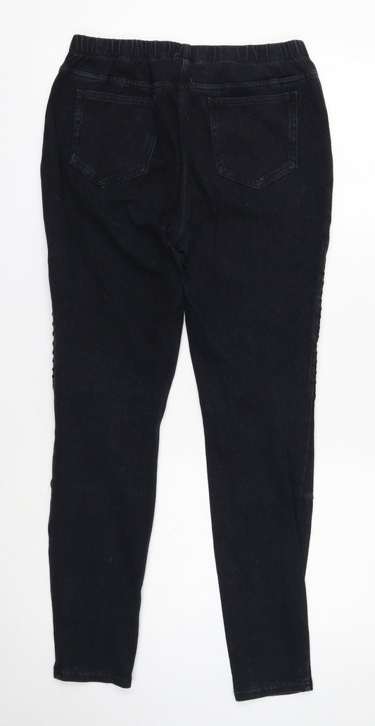 NEXT Womens Blue Cotton Skinny Jeans Size 12 Regular