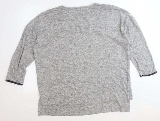 Womens UK Size M Zara Grey Pullover Jumper