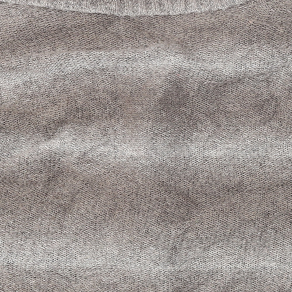 Womens UK Size M BM Brown Cardigan Jumper