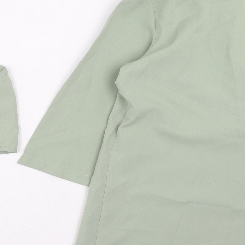 SheIn Womens Green Polyester Jacket Blazer Size M - Top Included