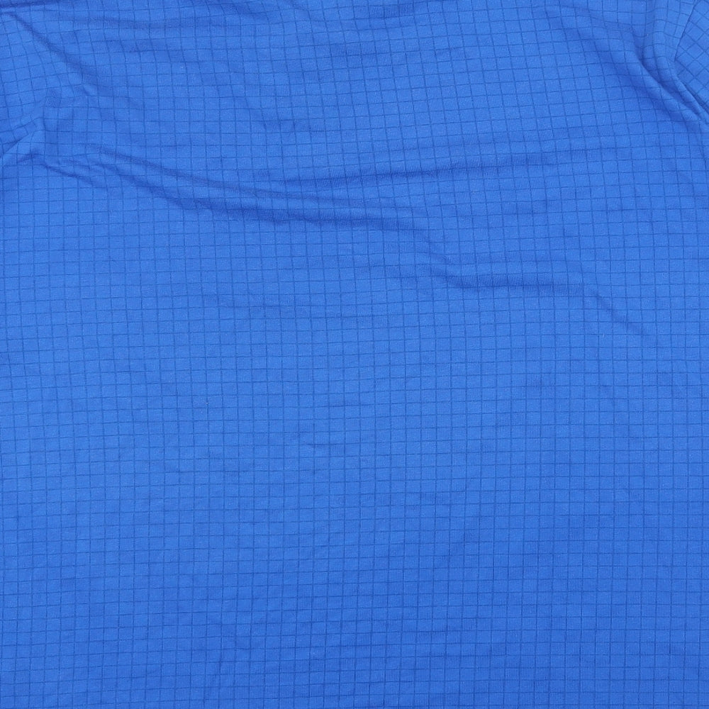 Slazenger Mens Blue Polyester Polo Size 3XL Collared Button