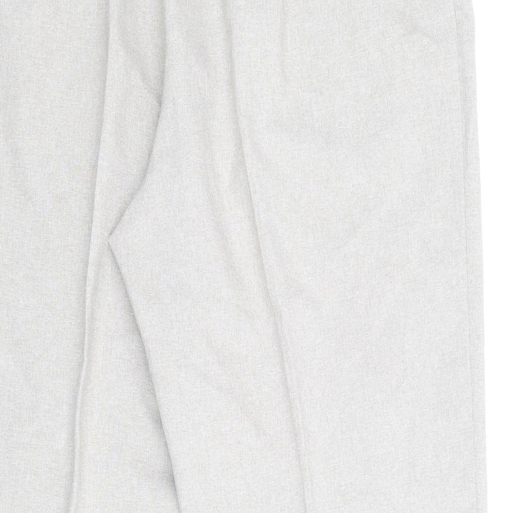 Womens UK Size 14 BHS Regular Fit Beige Trousers