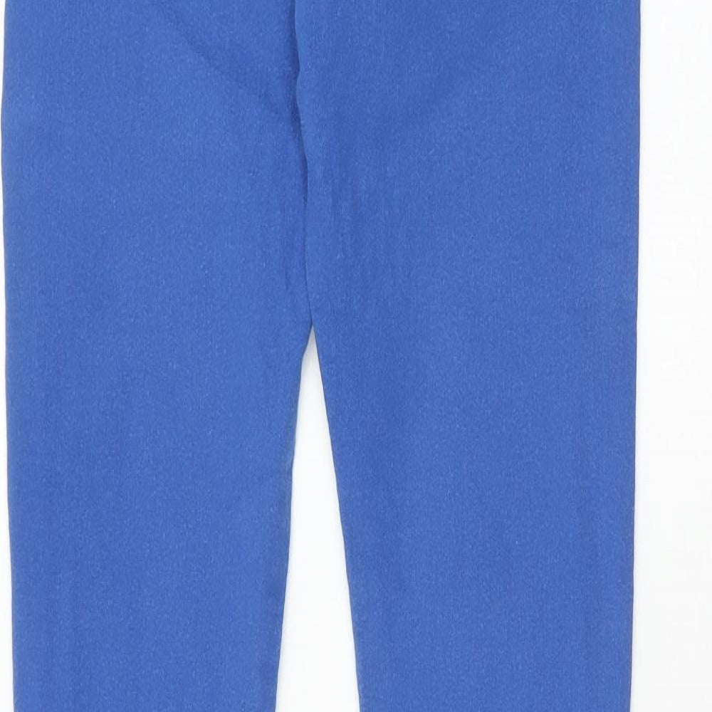 Denim & Co. Womens Blue Cotton Skinny Jeans Size 6 Regular Zip