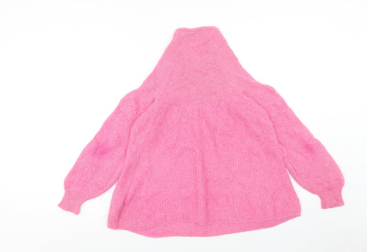 Womens UK Size S Gerard Darel Pink Pullover Jumper