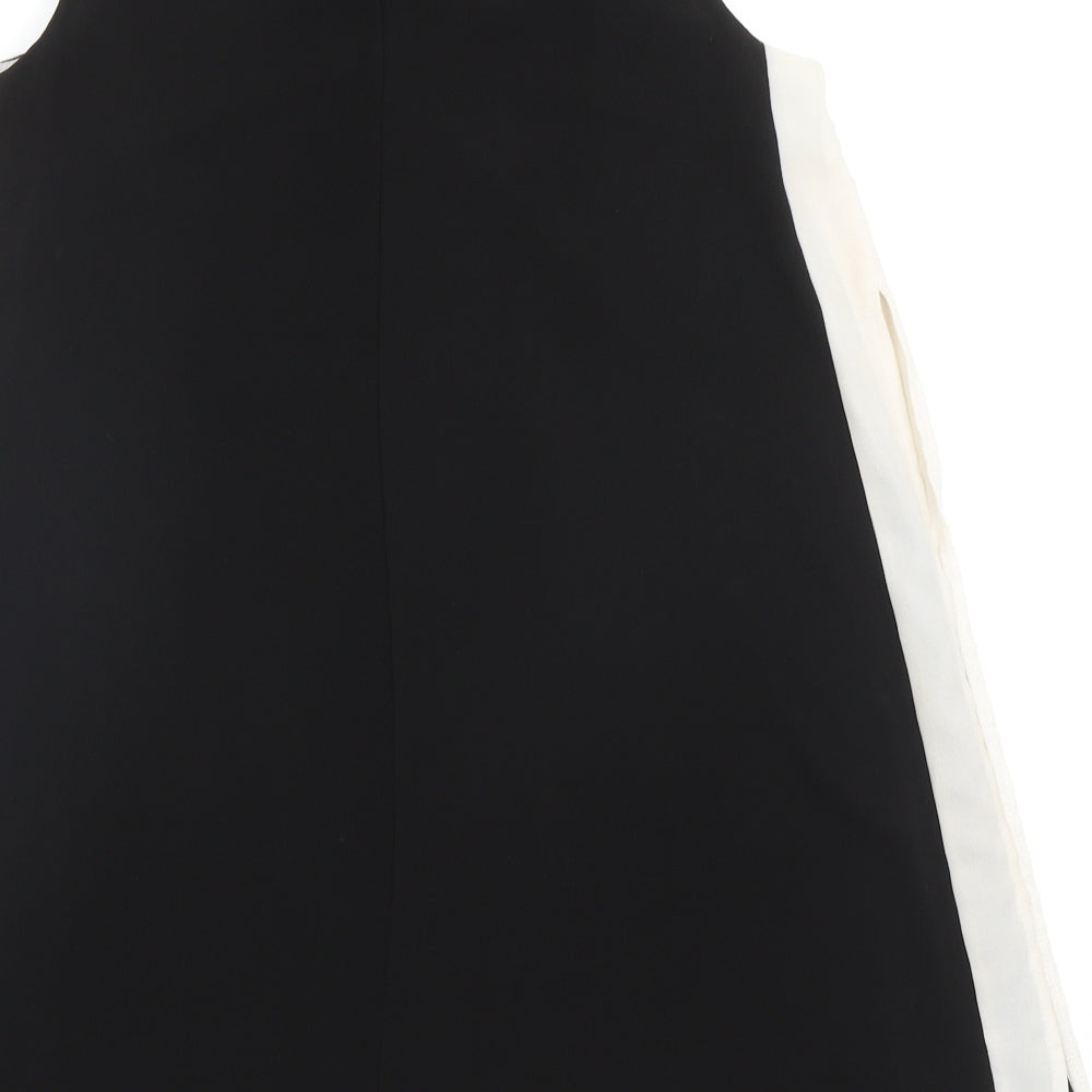 Womens UK Size M Love Black Basic Blouse