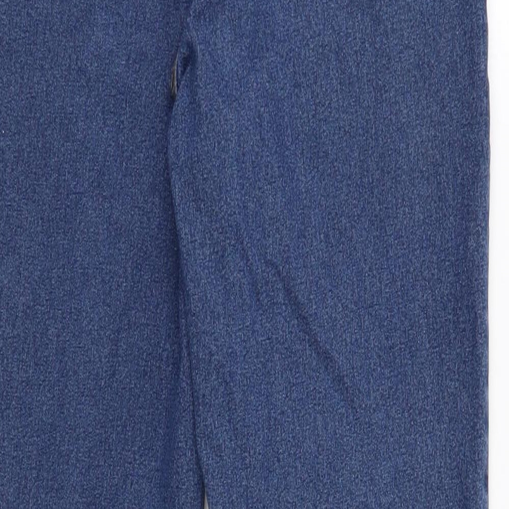 Denim & Co. Womens Blue Cotton Jegging Jeans Size 10 Regular Zip