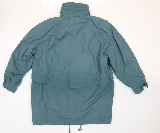 C&A Womens Blue Jacket Size 16 Zip