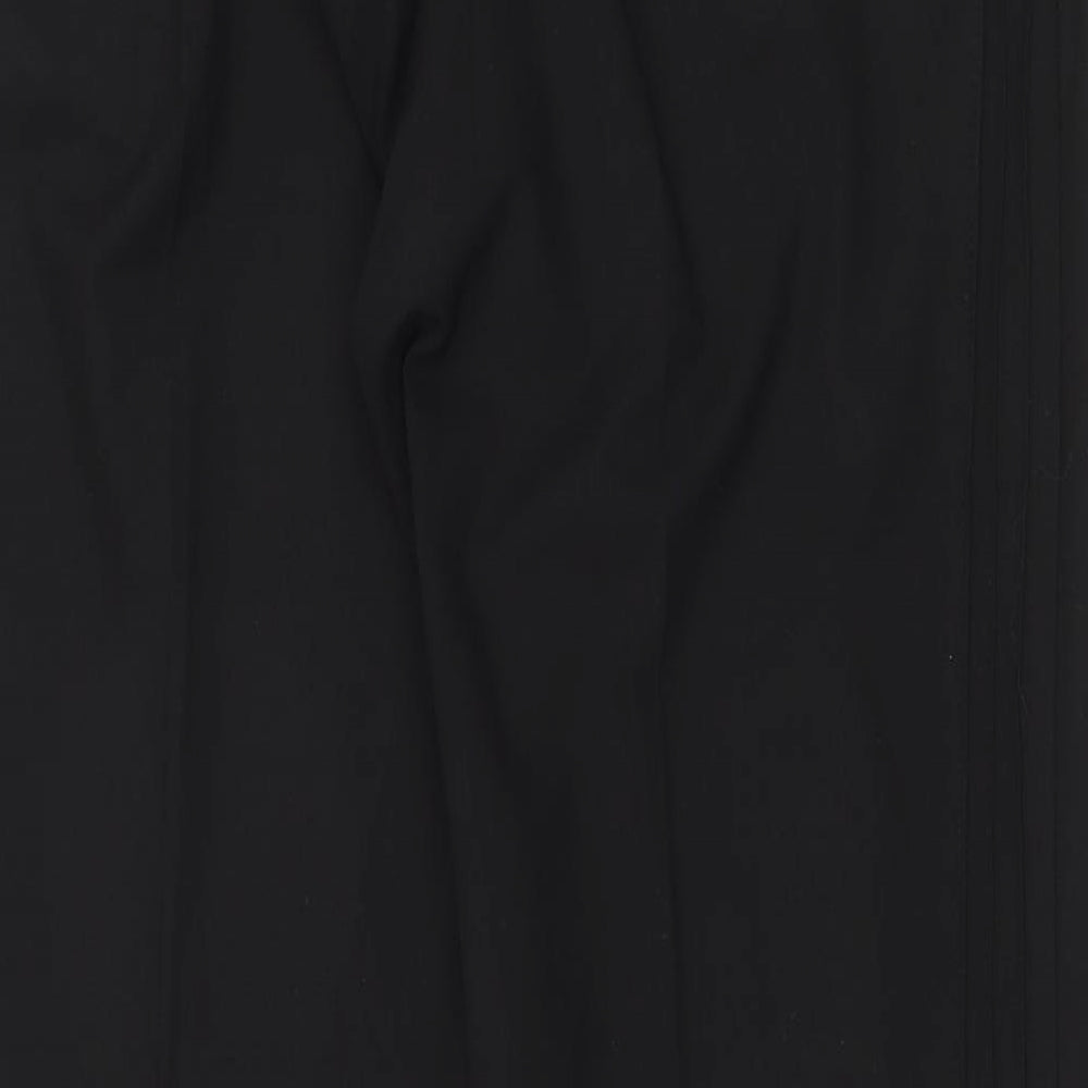 Womens UK Size 14 Marks and Spencer Regular Fit Black Trousers