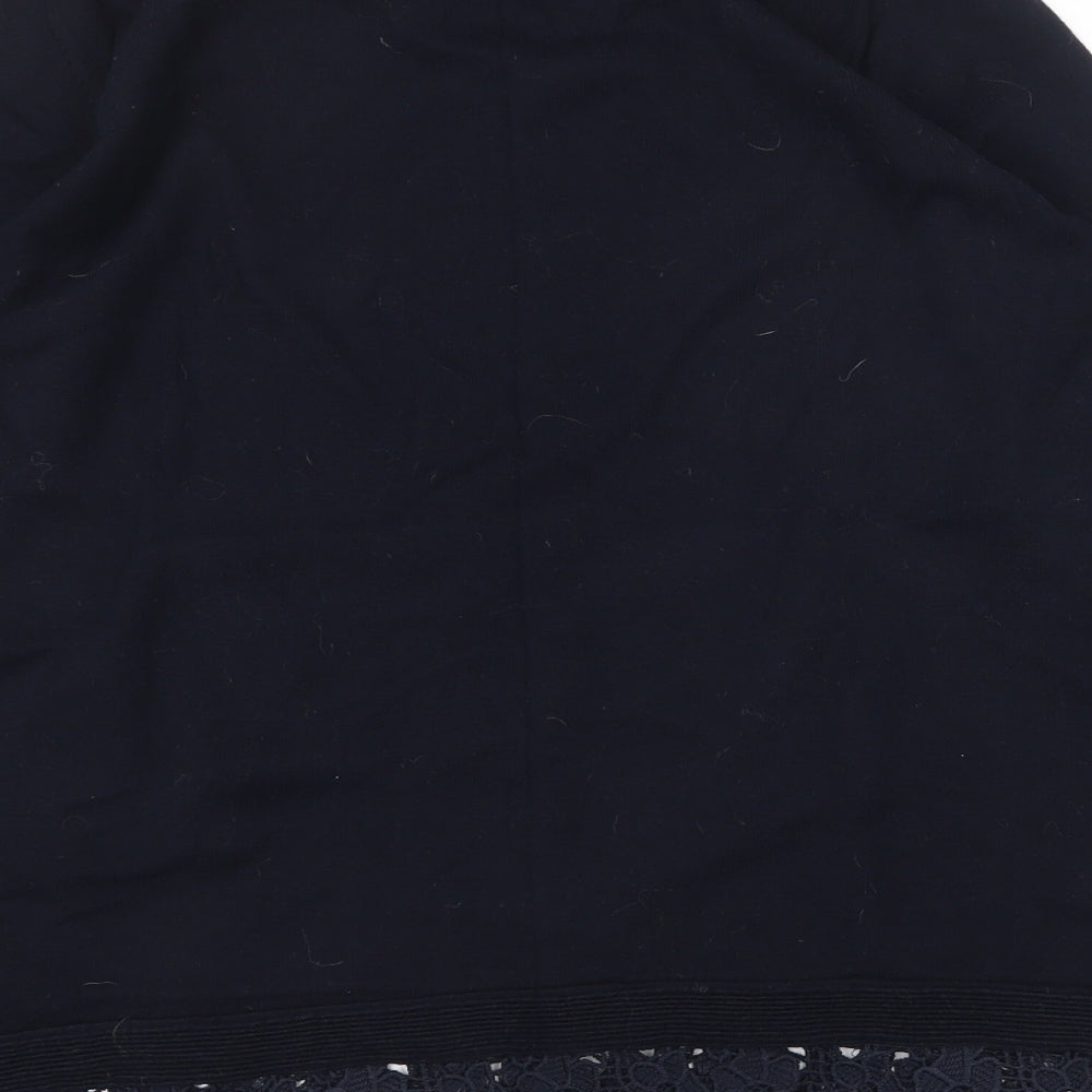 Womens UK Size 12 Dorothy Perkins Blue Basic Blouse