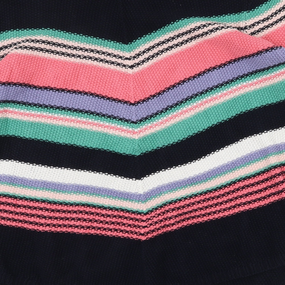 Womens UK Size 14 M&Co Multicoloured Pullover Jumper
