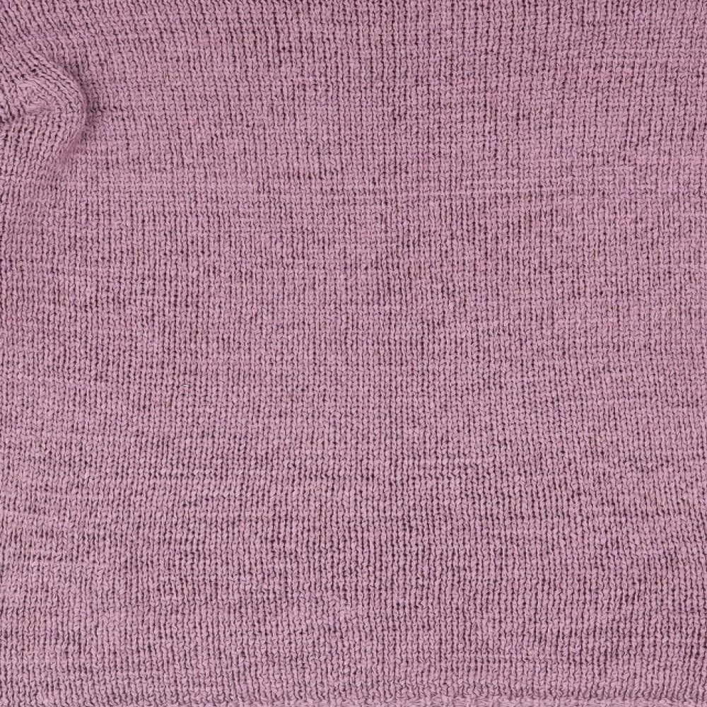 Womens UK Size M EWM Purple Pullover Jumper