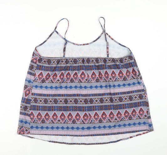 Womens UK Size 2XL Preworn Multicoloured Camisole Tank