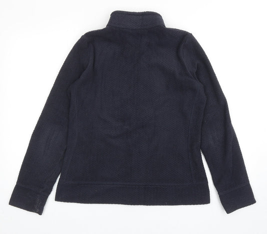 Marks and Spencer Womens Blue Jacket Size 10 Zip