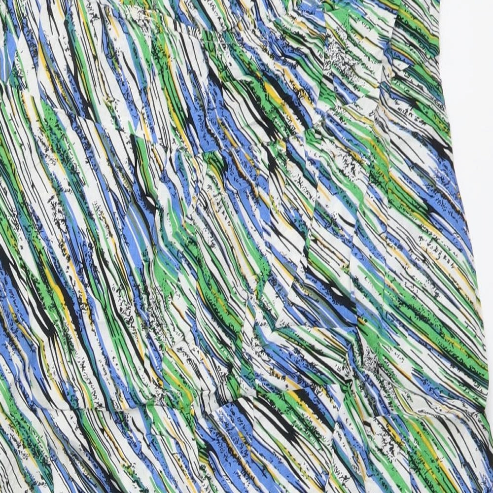 Womens UK Size XL Striking Multicoloured Basic Tank