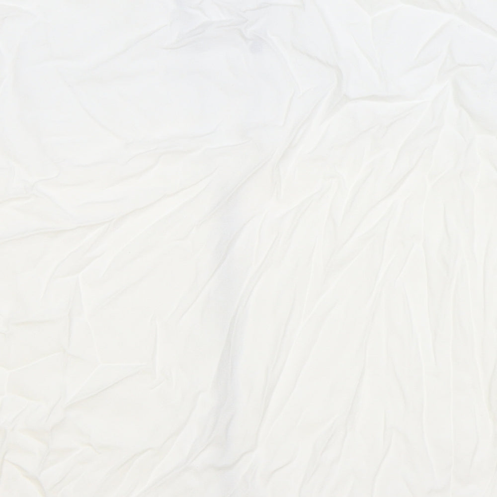 Womens UK Size 6 Phase Eight White Basic T-Shirt