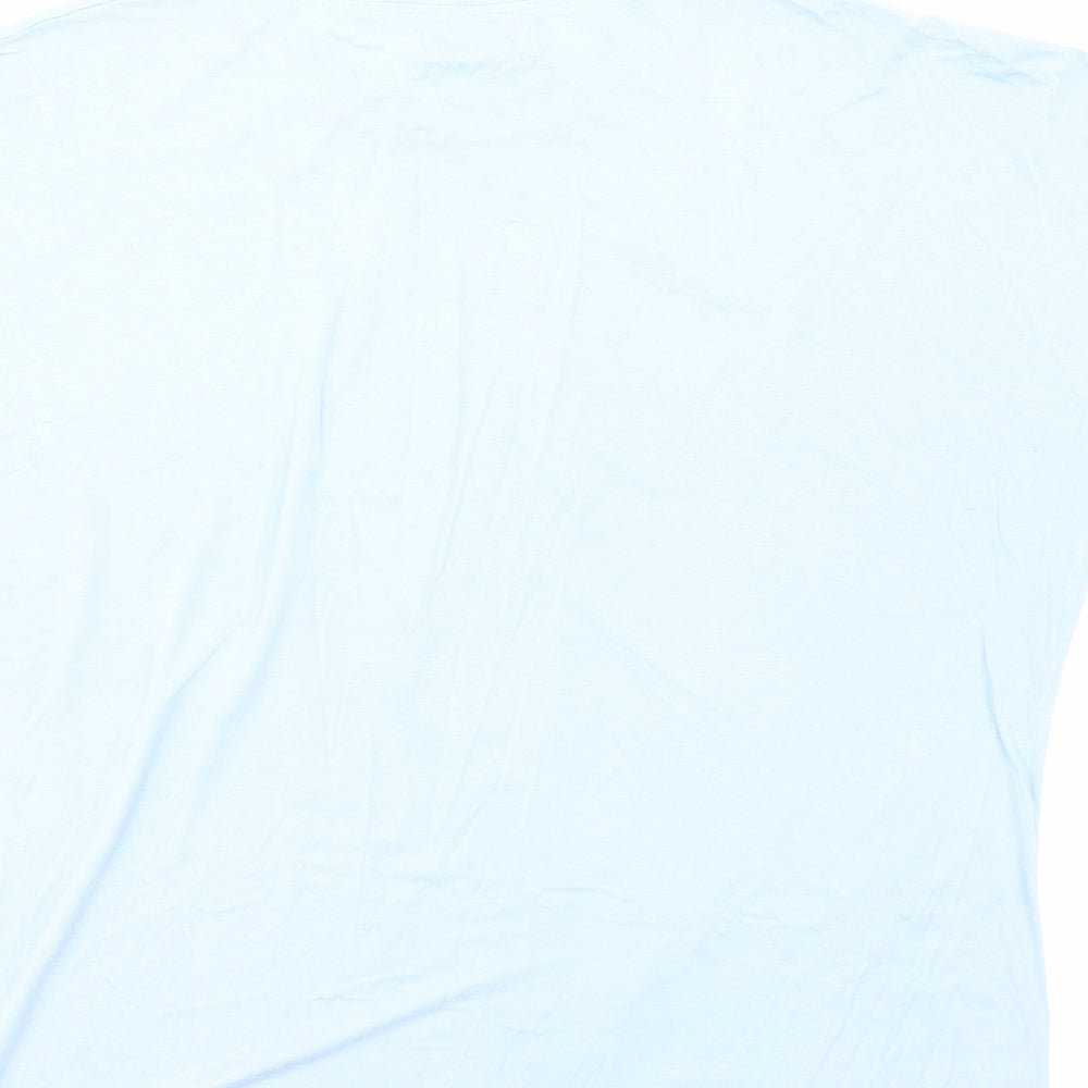 Womens UK Size M Paramour Blue Basic T-Shirt