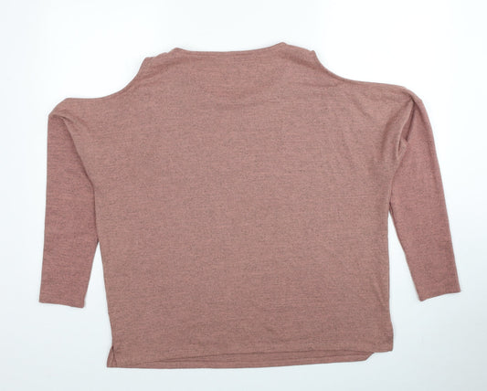 Womens UK Size 14 Atmosphere Beige Pullover Jumper