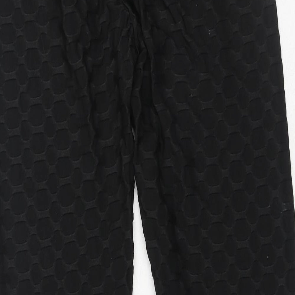 Womens UK Size 26 in Preworn Jogger Black Leggings