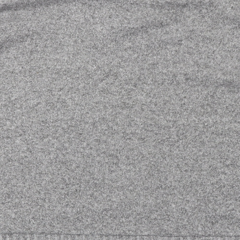 F&F Womens Grey Roll Neck Acrylic Pullover Jumper Size 14