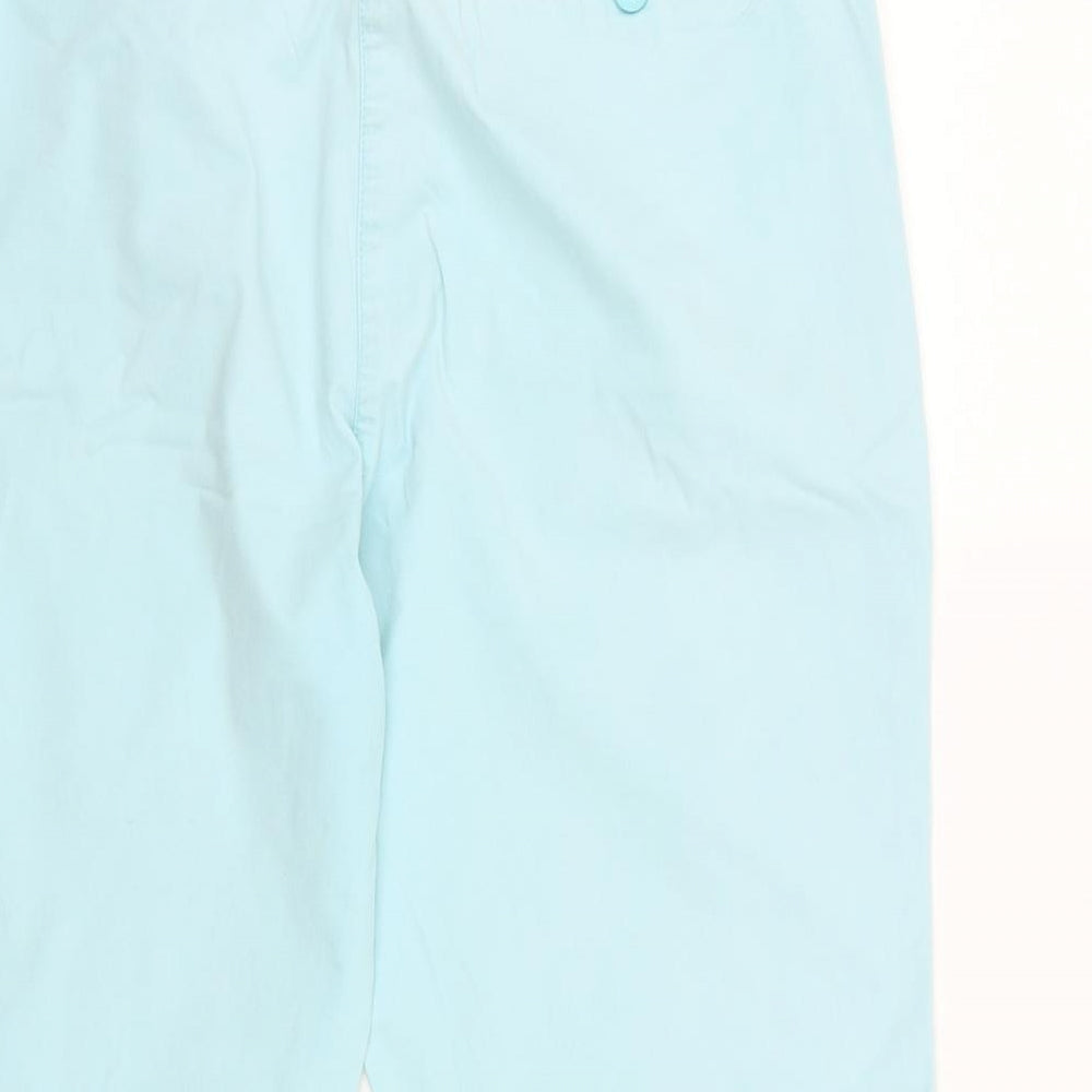 Womens UK Size 14 Dunnes Stores Regular Fit Chino Blue Trousers