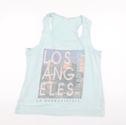 Womens UK Size 16 LA Gear Blue Tank