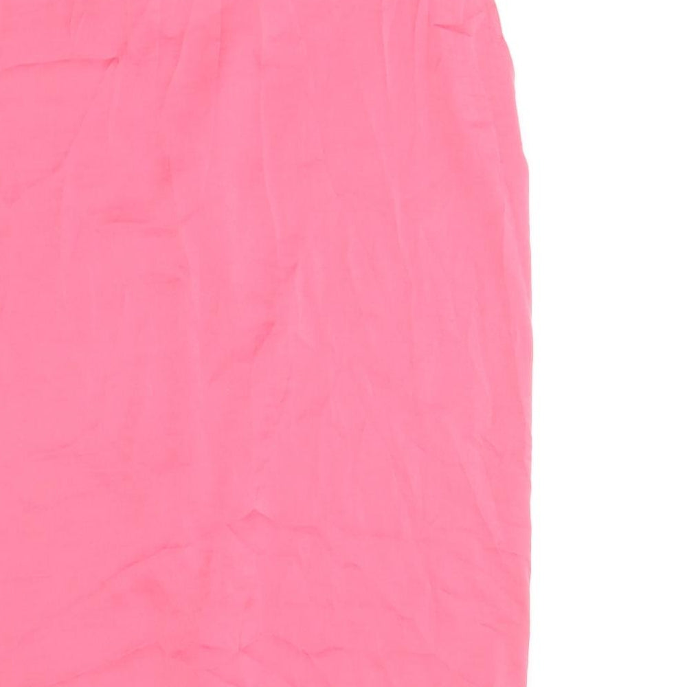 Womens UK Size 10 Marks and Spencer Pink Basic Tank