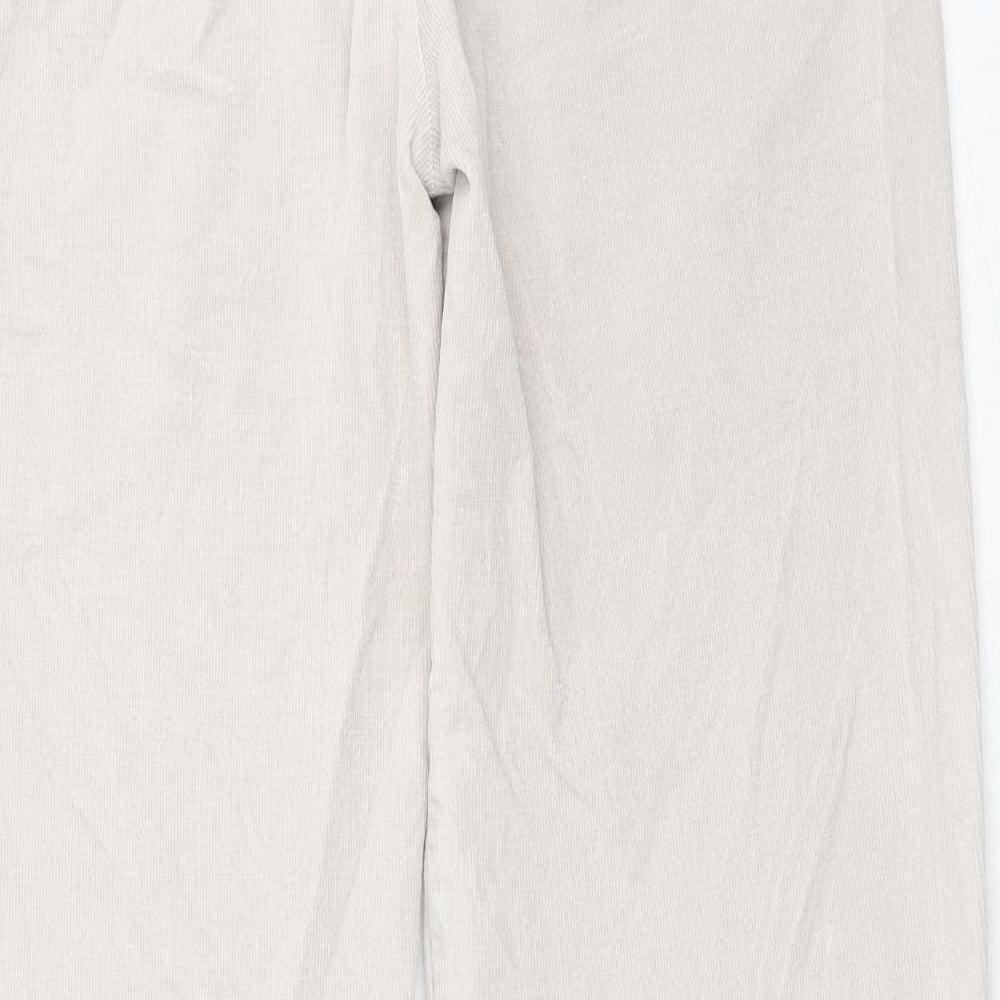 Womens UK Size 30 in Preworn Regular Fit Beige Trousers