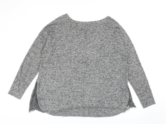 Womens UK Size 12 NEXT Grey Pullover Jumper
