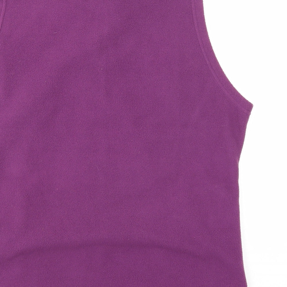 Womens UK Size 14 EWM Purple Gilet