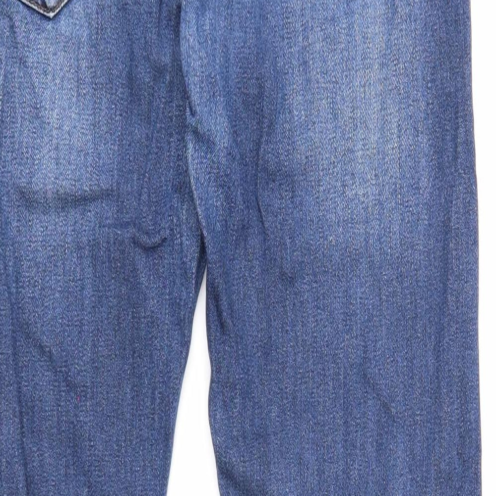 Very Mens Blue Cotton Skinny Jeans Size 32 in Regular Zip