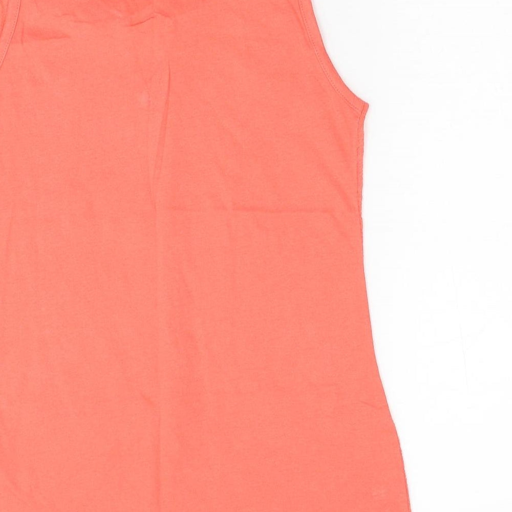 Womens UK Size 8 NEXT Red Basic Tank