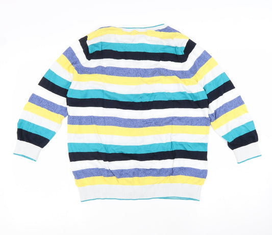 Womens UK Size 16 Per Una Multicoloured Cardigan Jumper