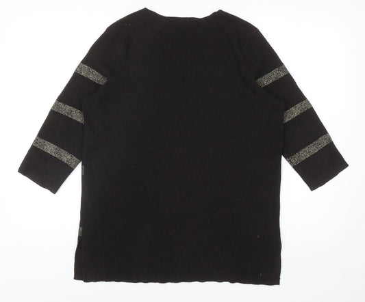 Womens UK Size 12 Per Una Brown Pullover Jumper