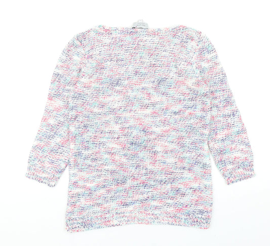 Womens UK Size 8 Per Una Multicoloured Pullover Jumper