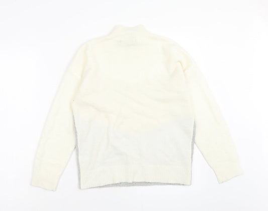 Womens UK Size XS Oasis Multicoloured Pullover Jumper