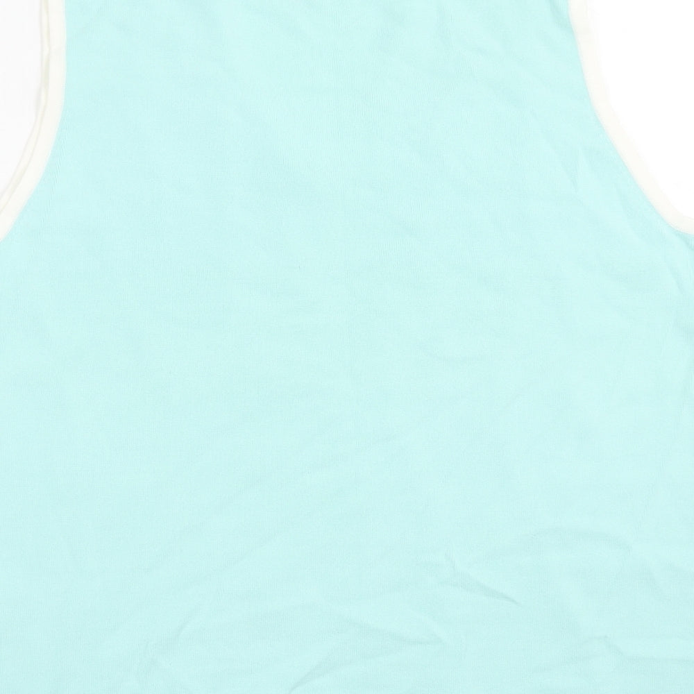 Womens UK Size L Casamia Blue Vest Jumper