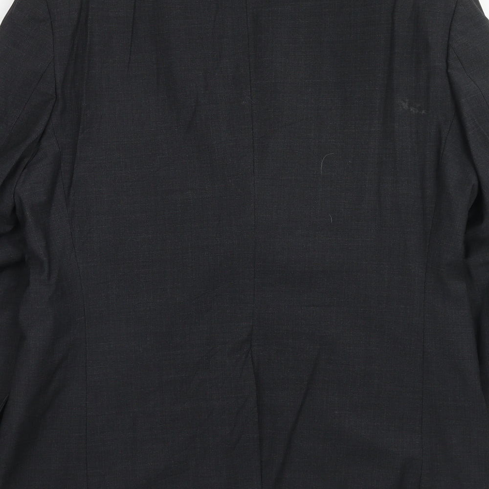 Mens UK Size 40 Marks and Spencer Regular Grey Suit Jacket