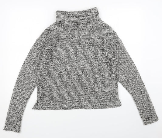 Womens UK Size 8 Topshop Grey Pullover Jumper