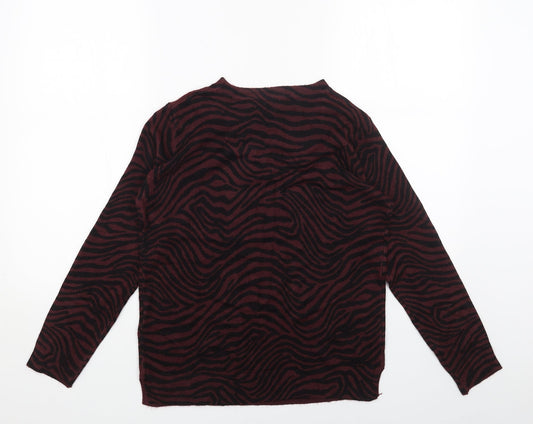 Womens UK Size 12 Marks and Spencer Purple Pullover Jumper