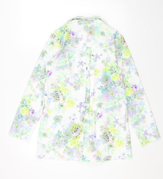 Womens UK Size 8 ASOS White Overcoat